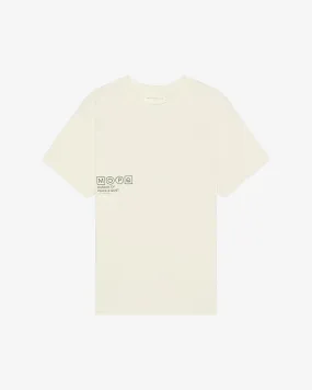 Simple Living T-Shirt Bone