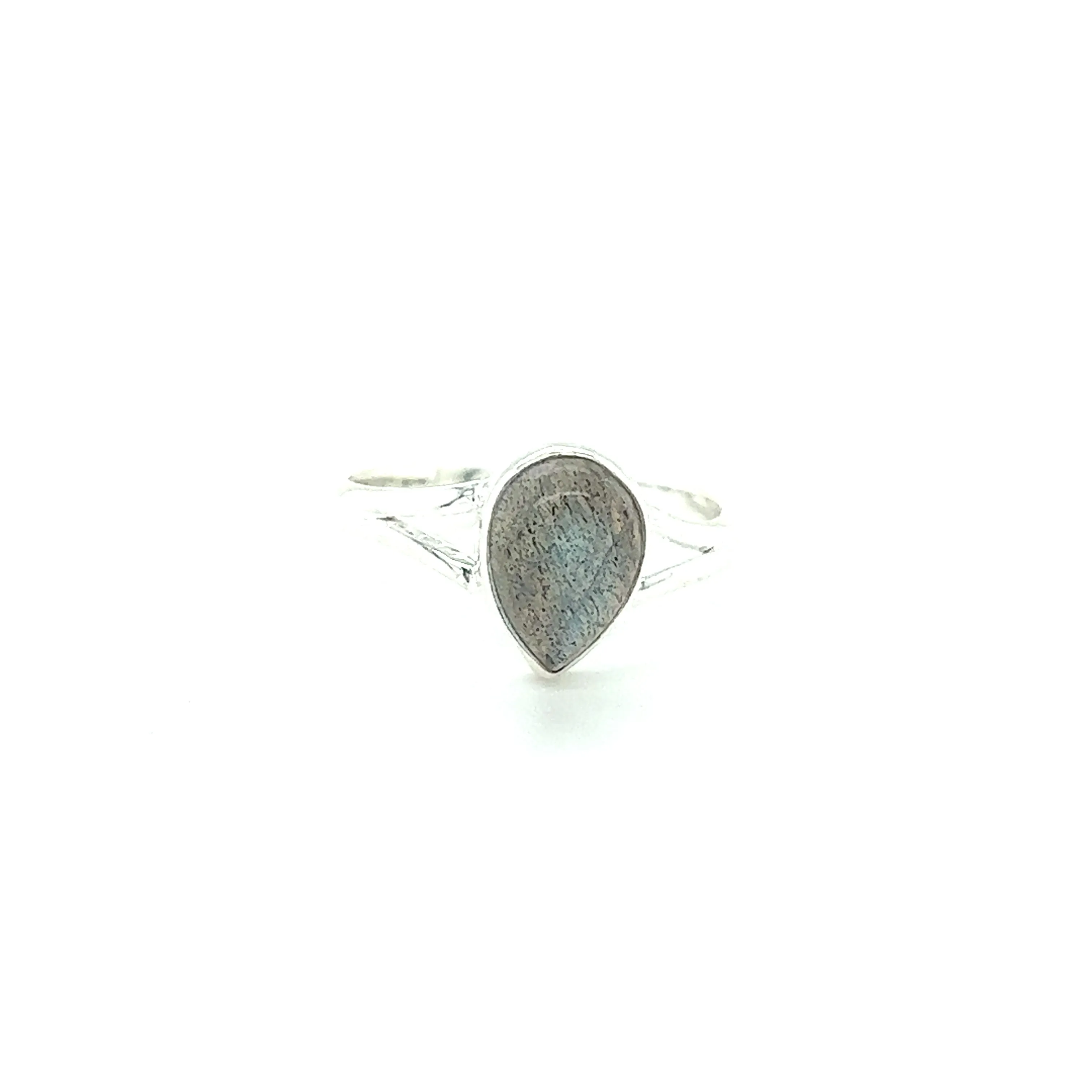 Simple Teardrop Shape Gemstone