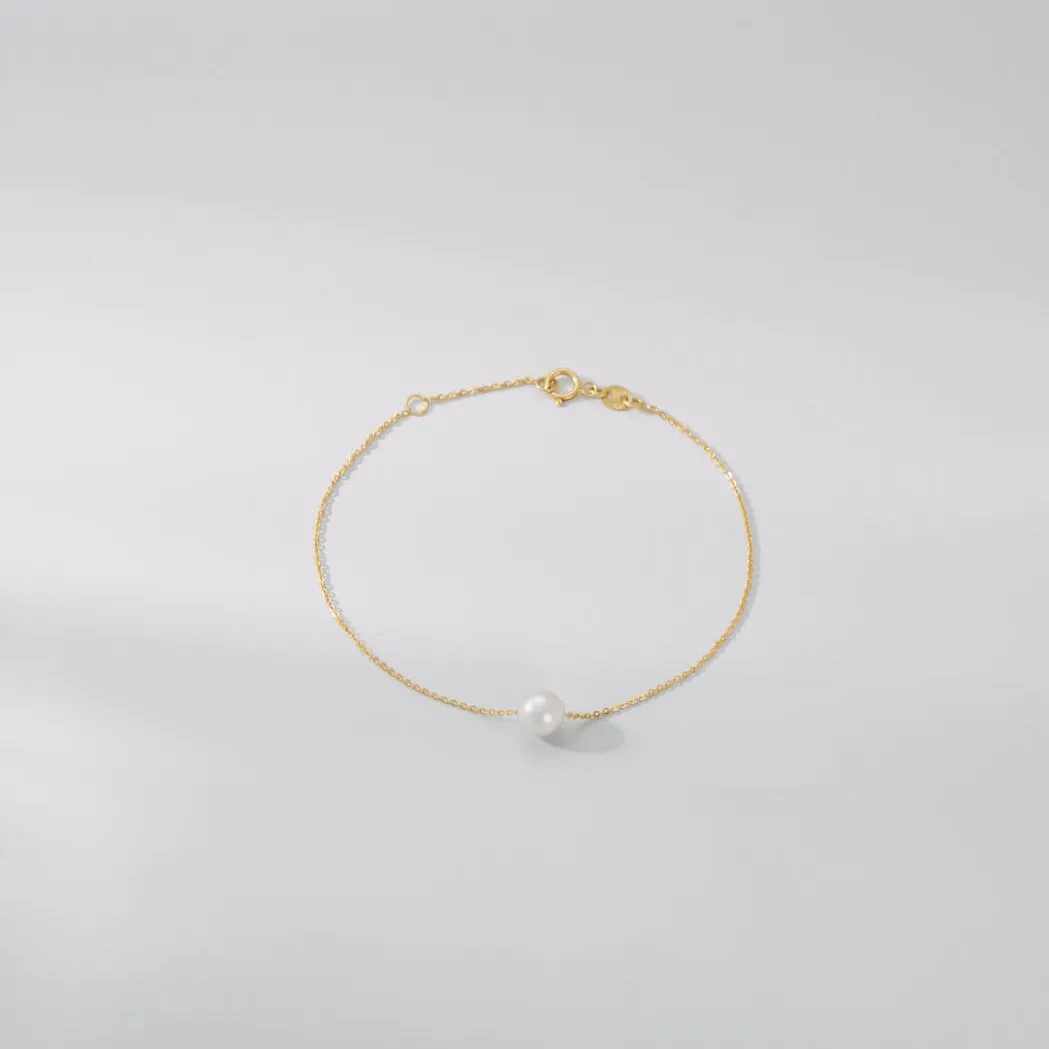 SKYE | SINGLE PEARL BRACELET