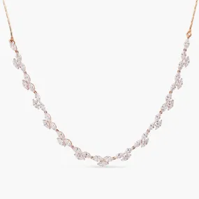 Skylar Minimal CZ Silver Necklace