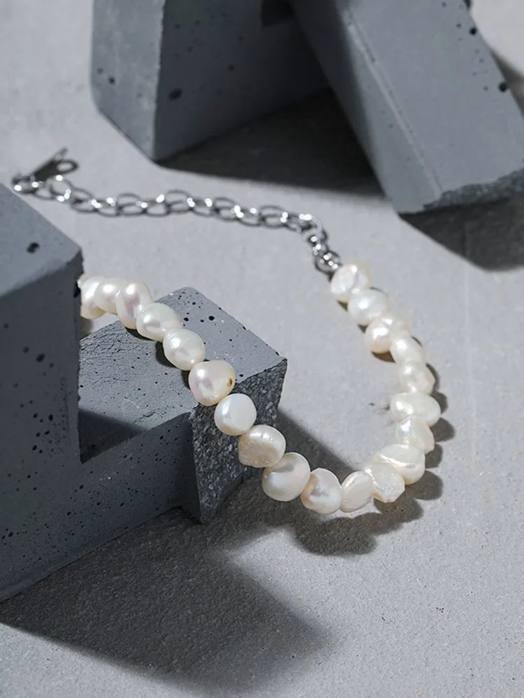 S'STEEL Freshwater Pearl Bracelet