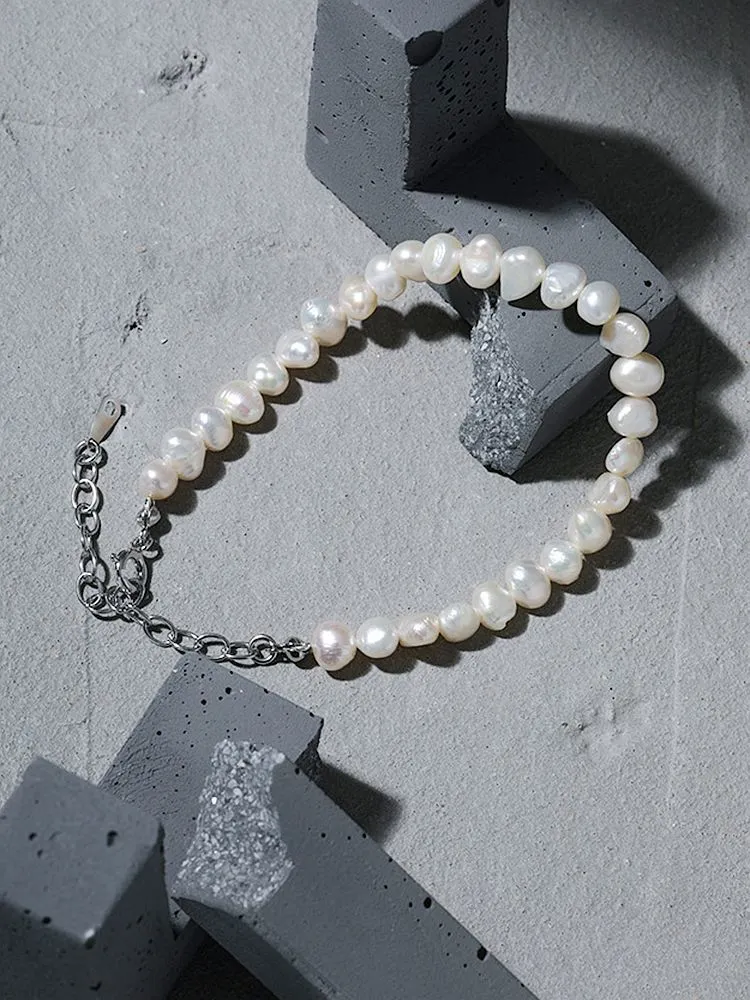 S'STEEL Freshwater Pearl Bracelet