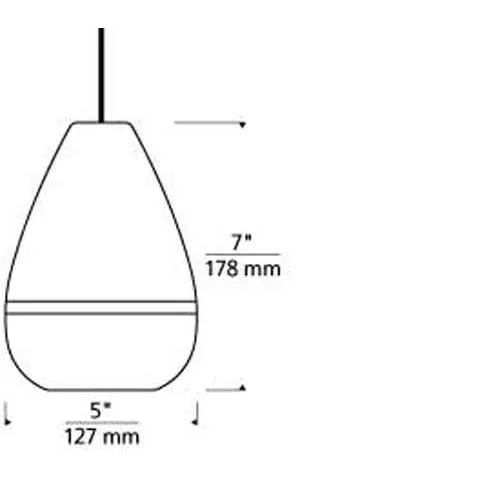 Tech Lighting 700 Mini Ella Pendant with Monopoint System