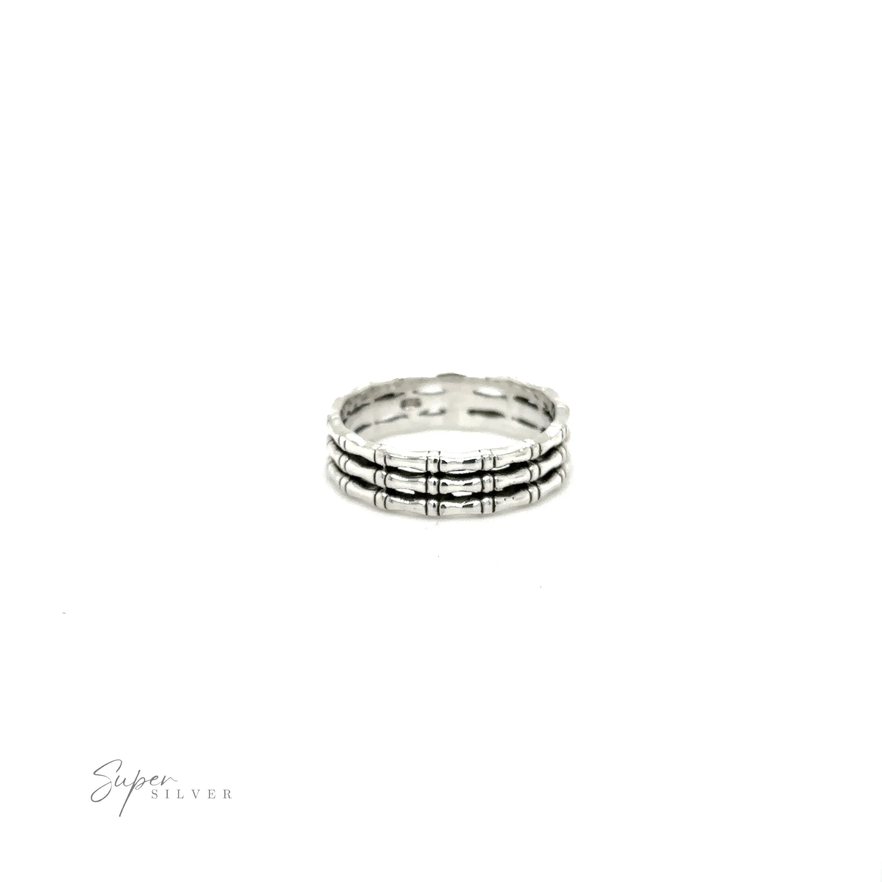 Triple Bamboo Band Ring