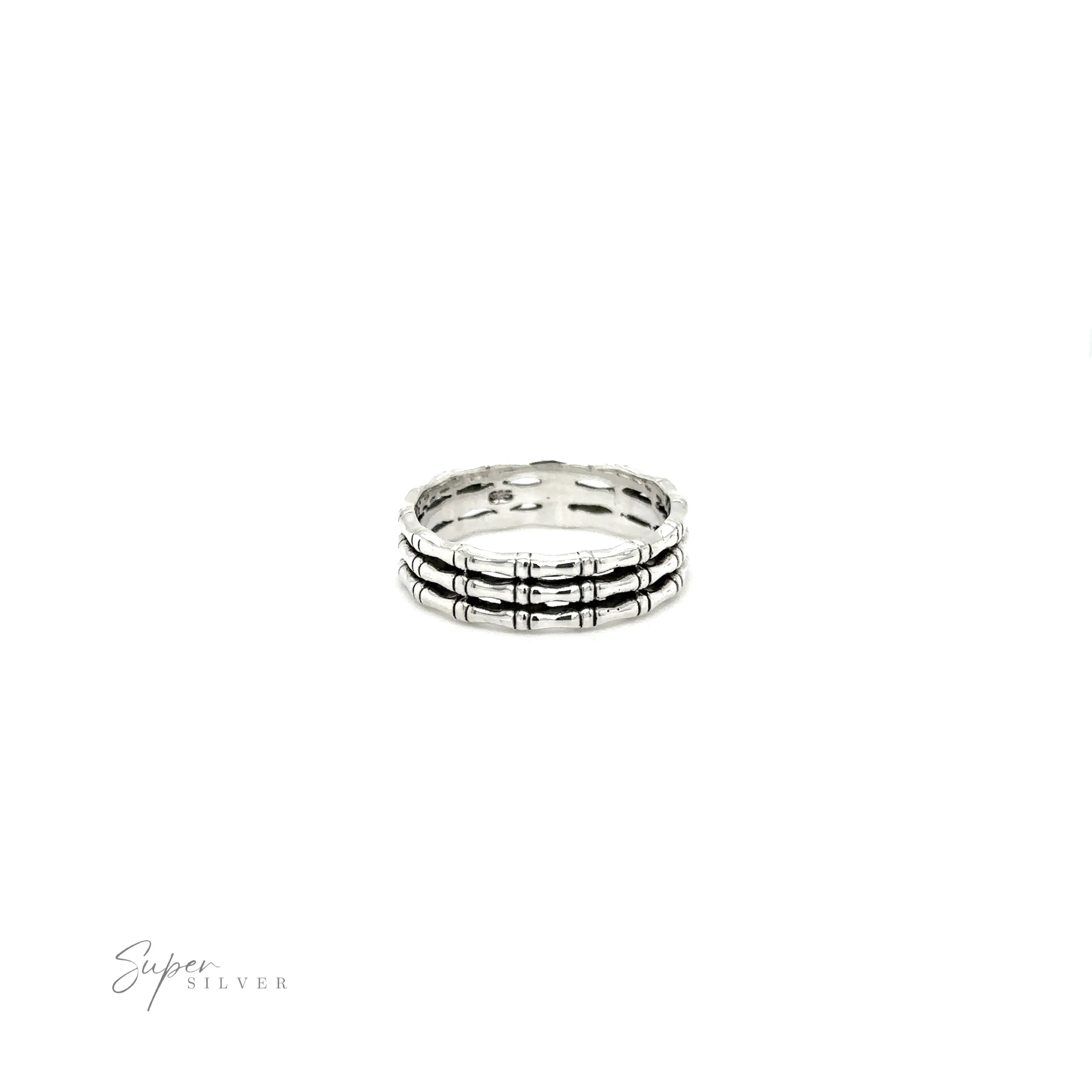 Triple Bamboo Band Ring