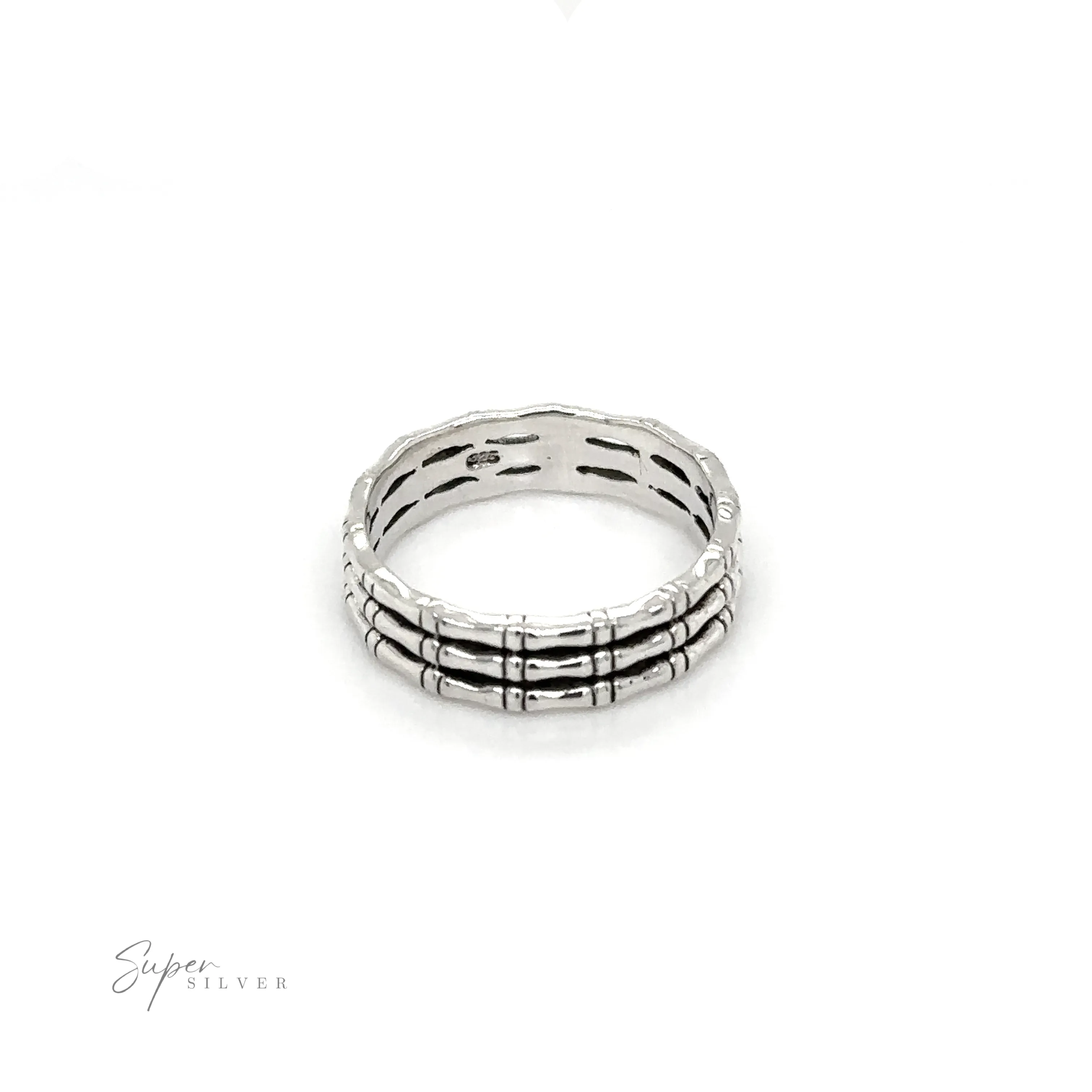 Triple Bamboo Band Ring