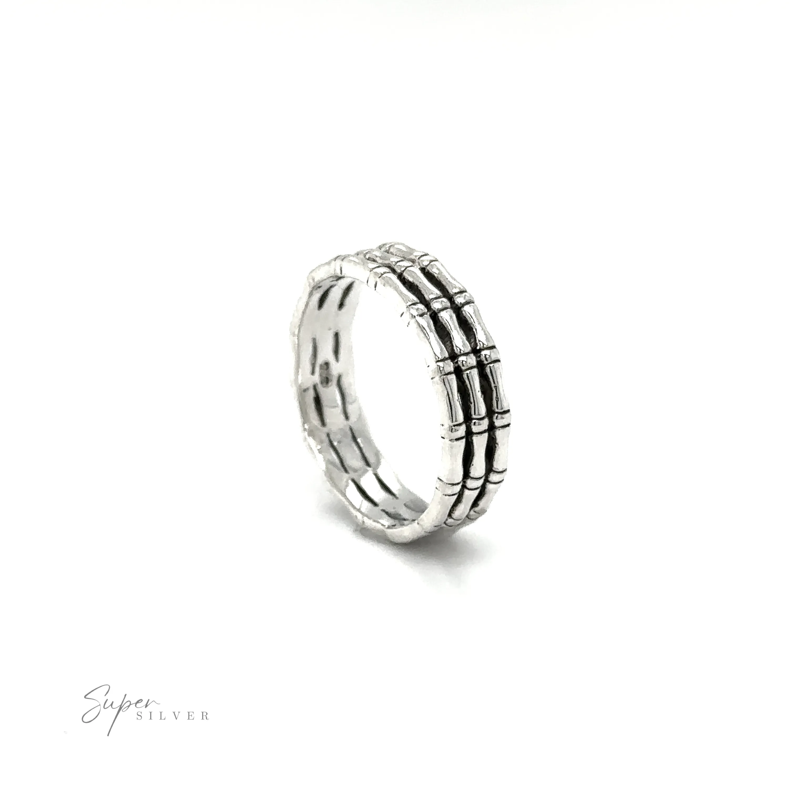 Triple Bamboo Band Ring