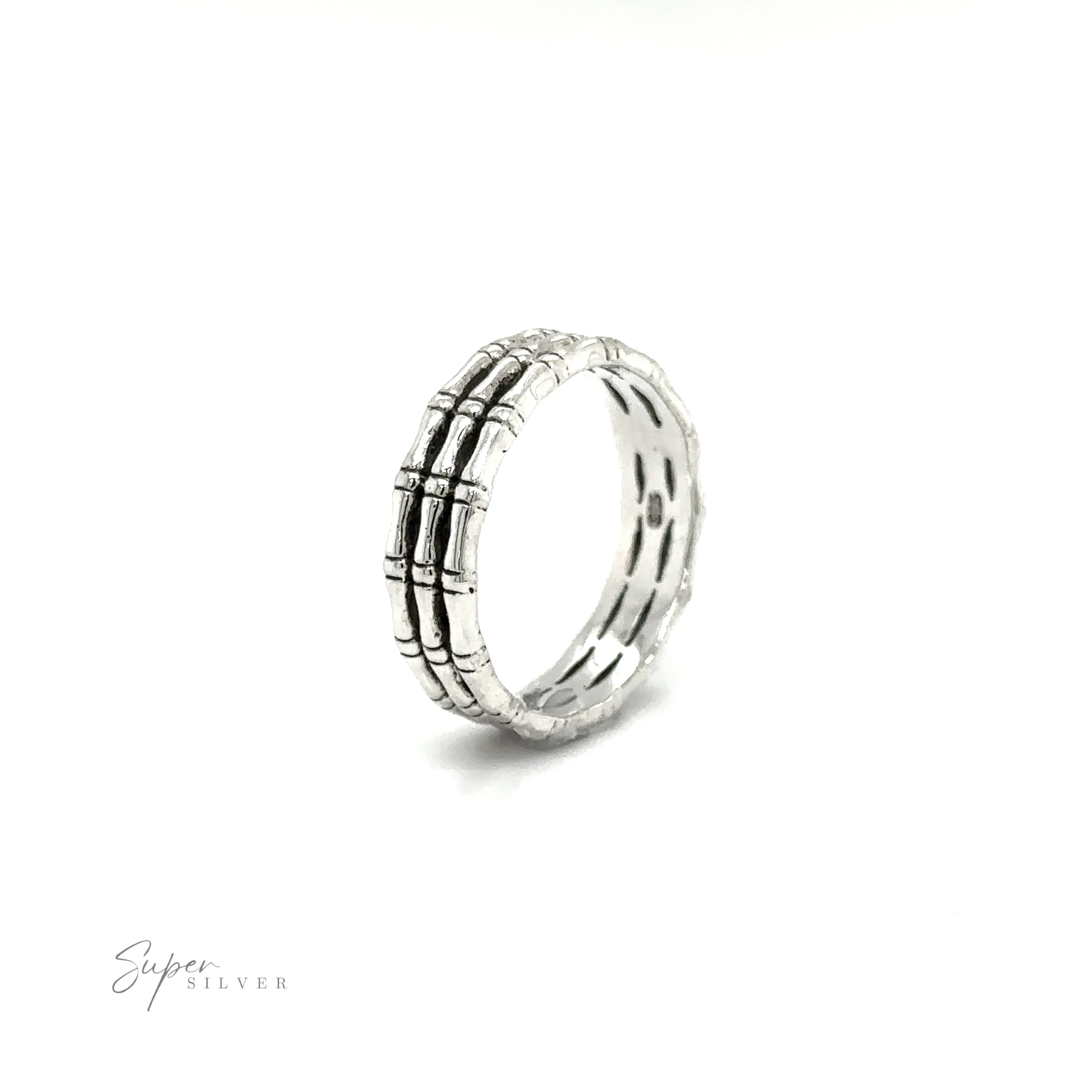 Triple Bamboo Band Ring