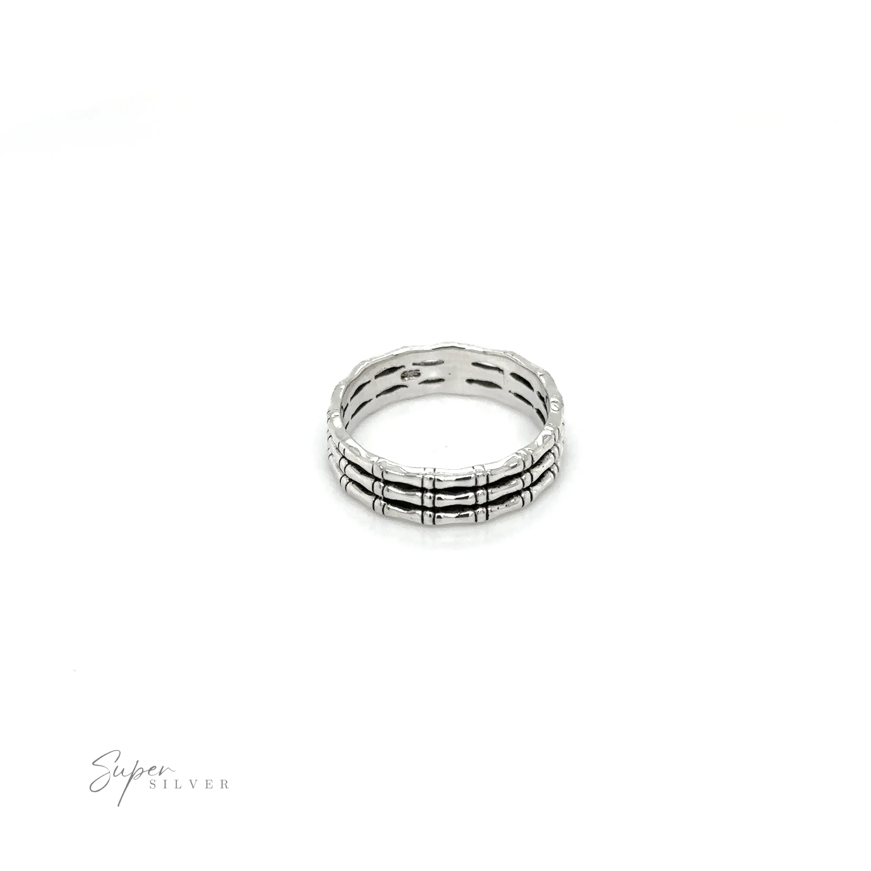 Triple Bamboo Band Ring