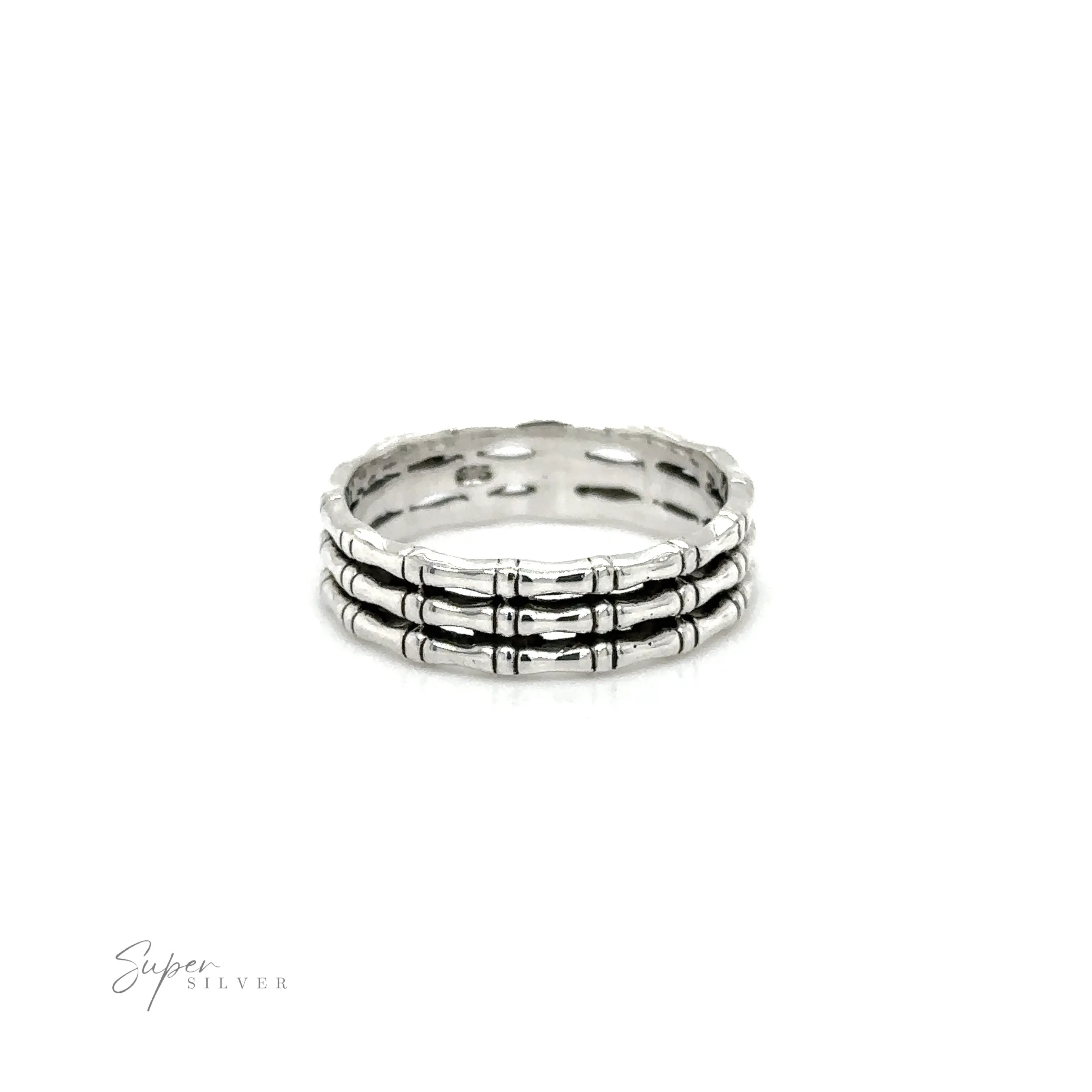 Triple Bamboo Band Ring