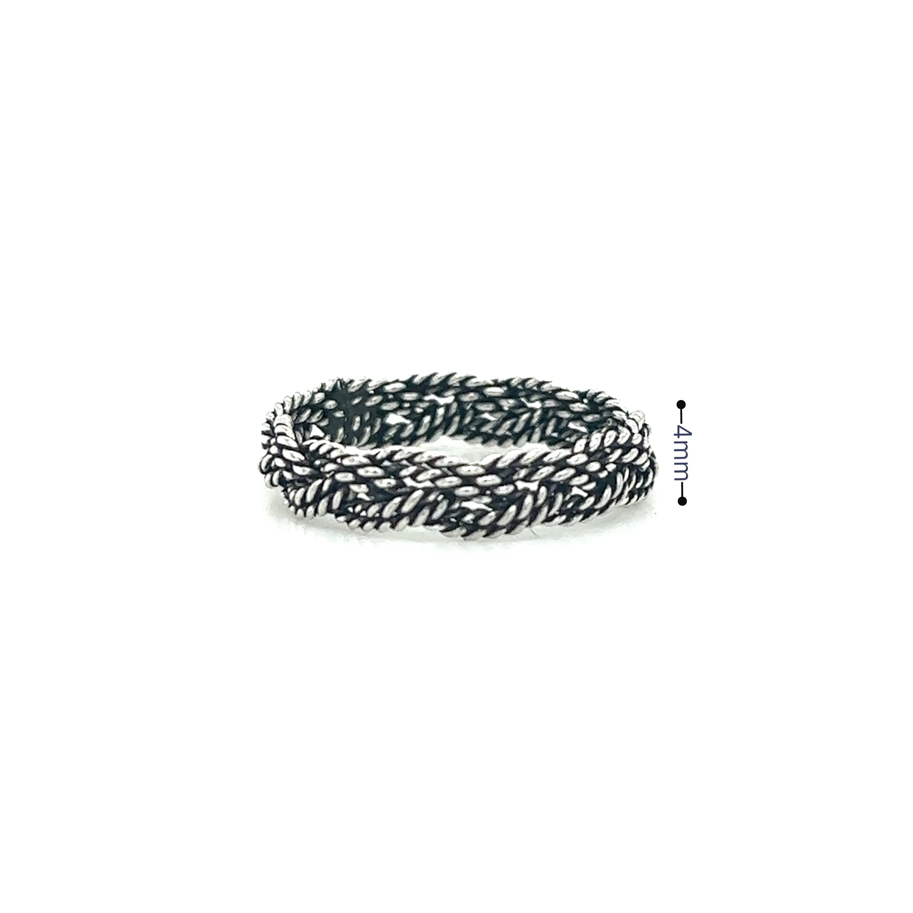 Twisted Rope Band Ring