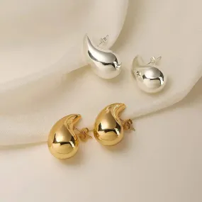 Water Droplet Post Earrings