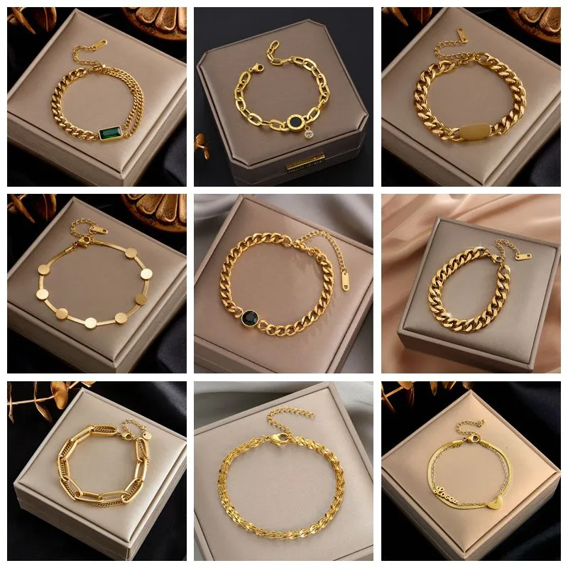 Women Exquisite Gold Color Bracelet