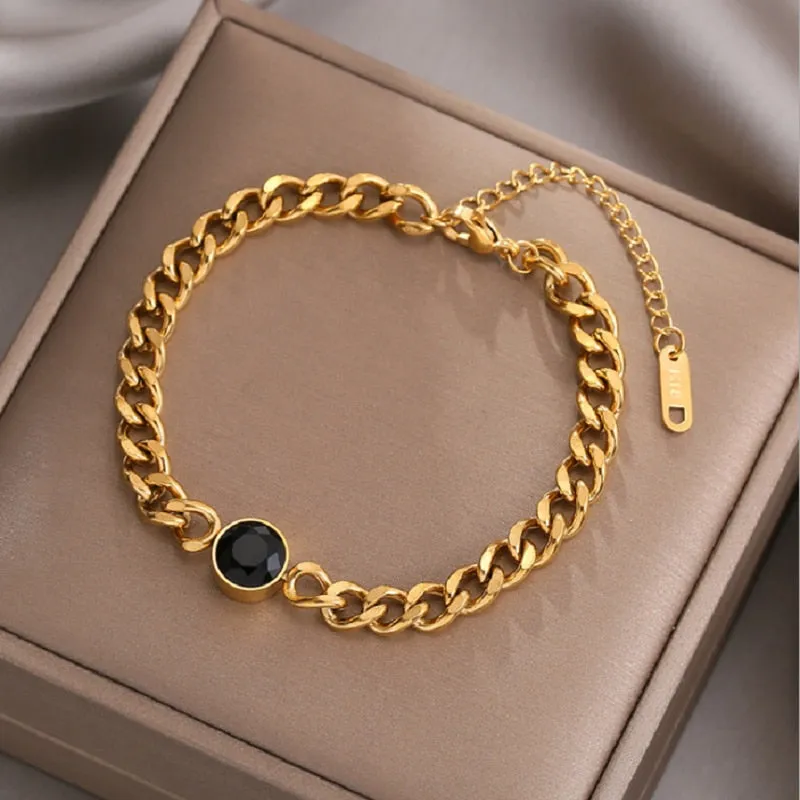 Women Exquisite Gold Color Bracelet